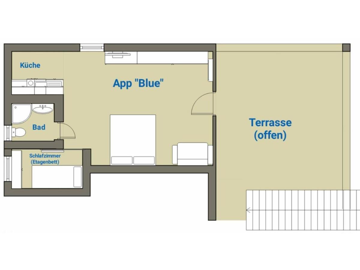 Blue Sea Vir Apartments מראה חיצוני תמונה
